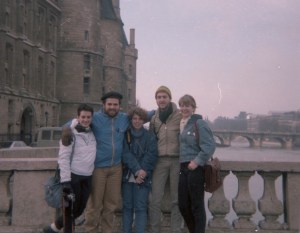 Paris during the young and innocent days.