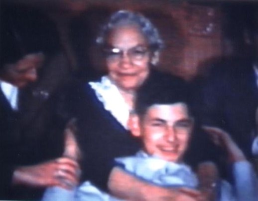 Young Jack Segal with his Grandmother Bertha